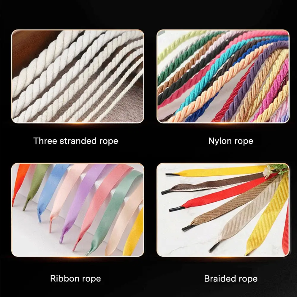 Luxury Mall Shopping Bags - Handle rope types: three stranded, nylon, ribbon, braided rope